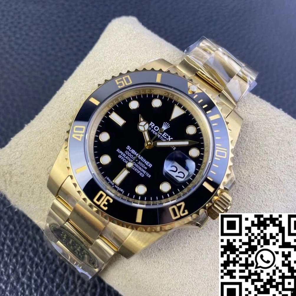 Gold Factory Yellow Clean 1227 116618LN-97208 Rolex Submariner EasyCare 0707